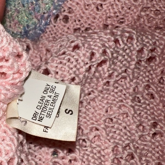 Canadaβs VIVIENNE POY Rare Vintage Short Sleeve Knit Sweater - Picture 3 of 7